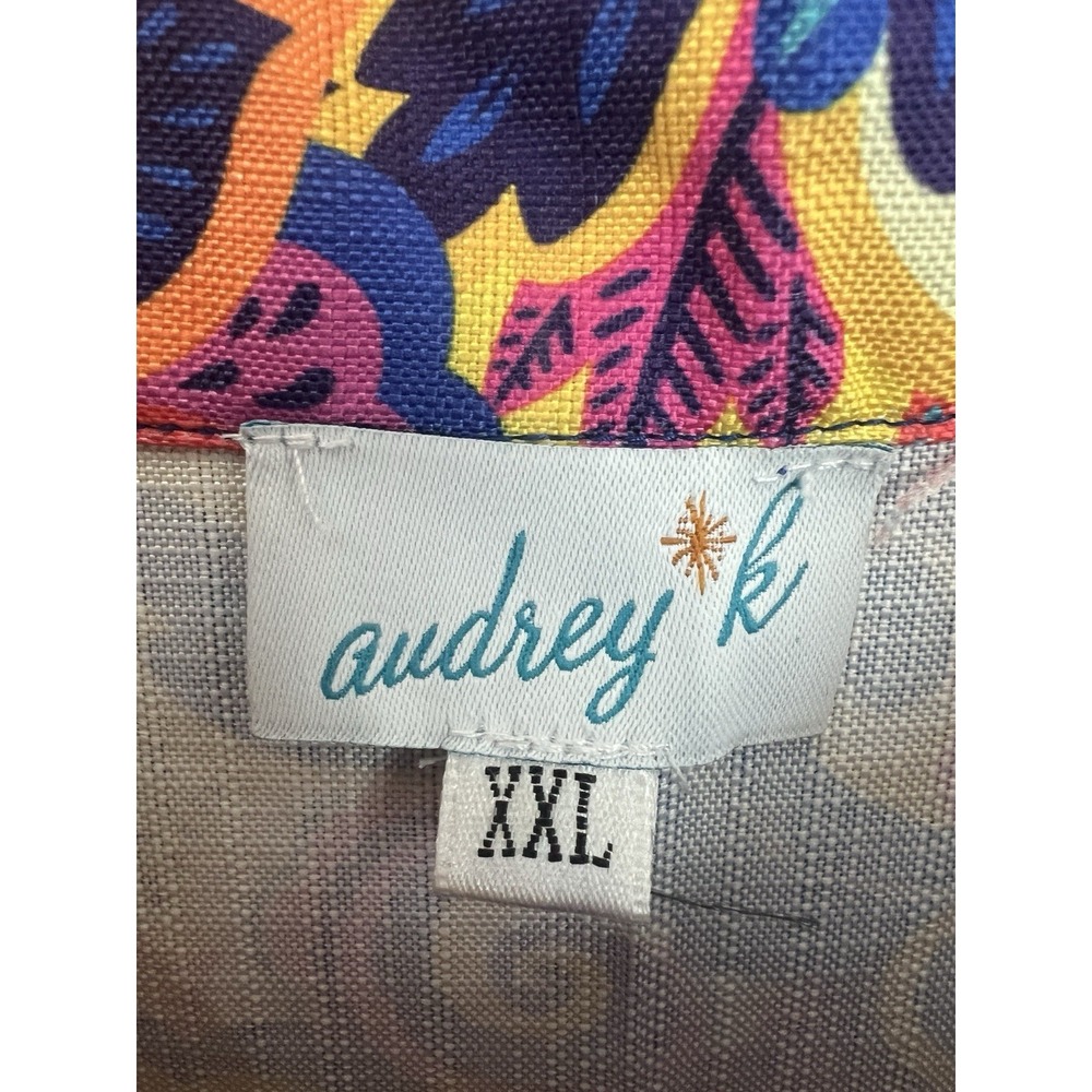 Maxi Dress XXL Rainbow Multicolor Women Boho Retro Festival Pride Audrey K Indie - Picture 6 of 9